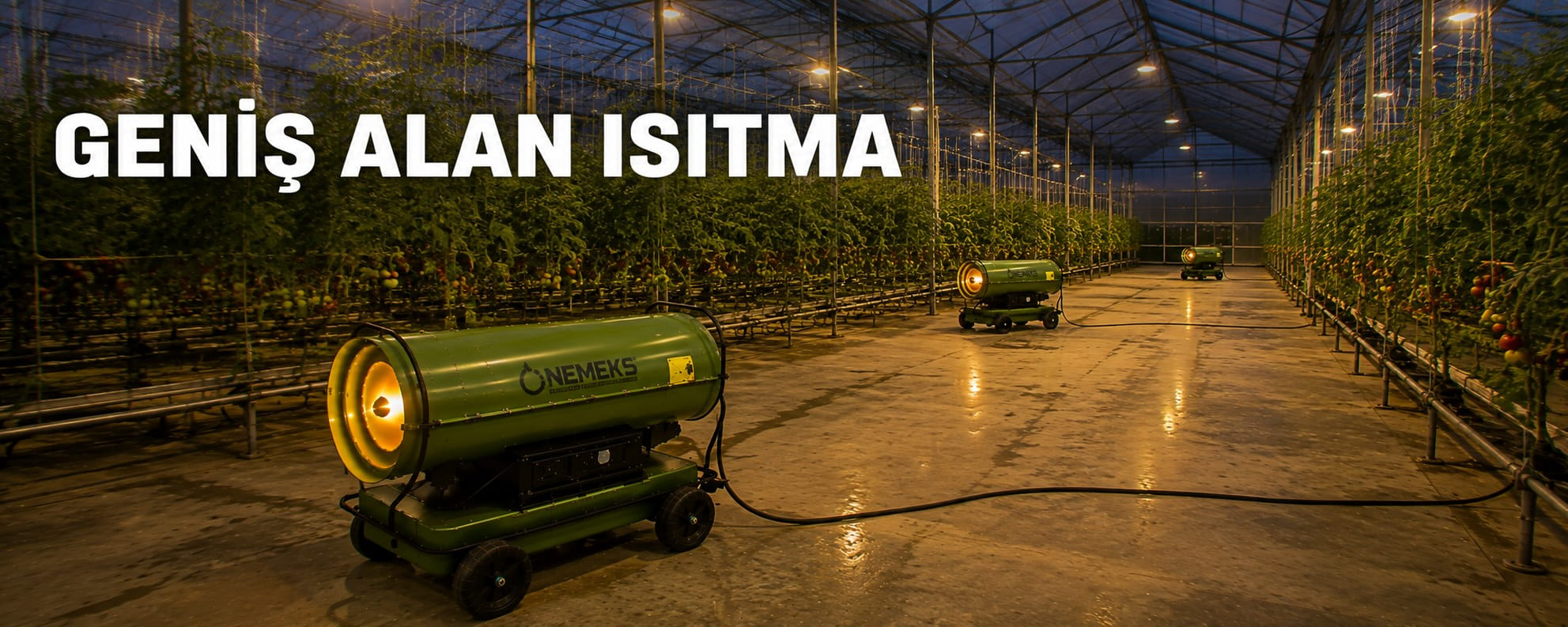 Dolmalık Biber Serası — sera ısıtma uygulaması